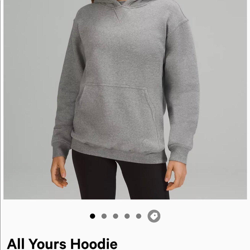 All yours hoodie lulu lemon